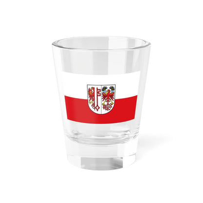 Hissflagge der Hansestadt Salzwedel (Germany) Shot Glass 1.5oz 1.5oz - Go Mug Yourself