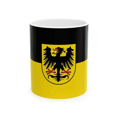 Hissflagge der Stadt Arnstadt (Germany) White Coffee Mug 11oz - Go Mug Yourself