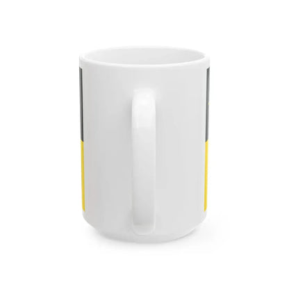 Hissflagge der Stadt Bad Wildungen (Germany) White Coffee Mug - Go Mug Yourself