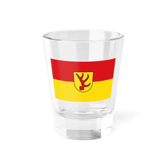 Hissflagge der Stadt Forst Lausitz 2005-2011 (Germany) Shot Glass 1.5oz 1.5oz - Go Mug Yourself