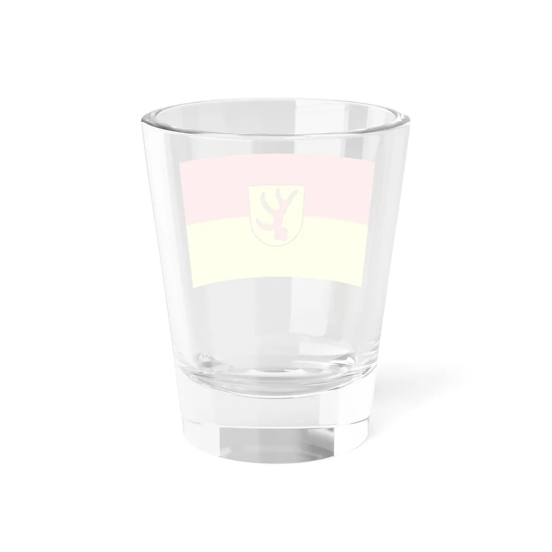 Hissflagge der Stadt Forst Lausitz 2005-2011 (Germany) Shot Glass 1.5oz - Go Mug Yourself
