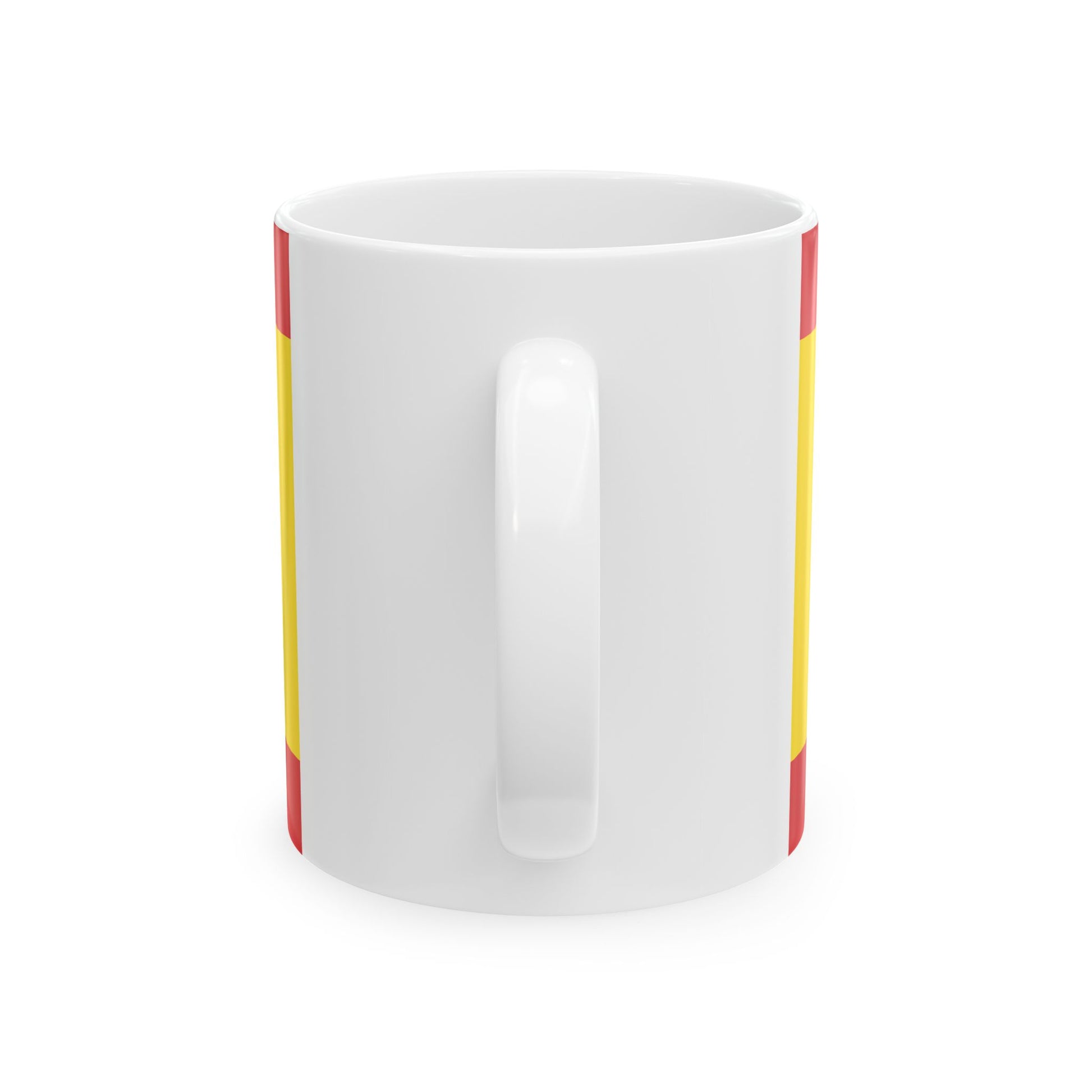 Hissflagge der Stadt Forst Lausitz (Germany) White Coffee Mug-Go Mug Yourself