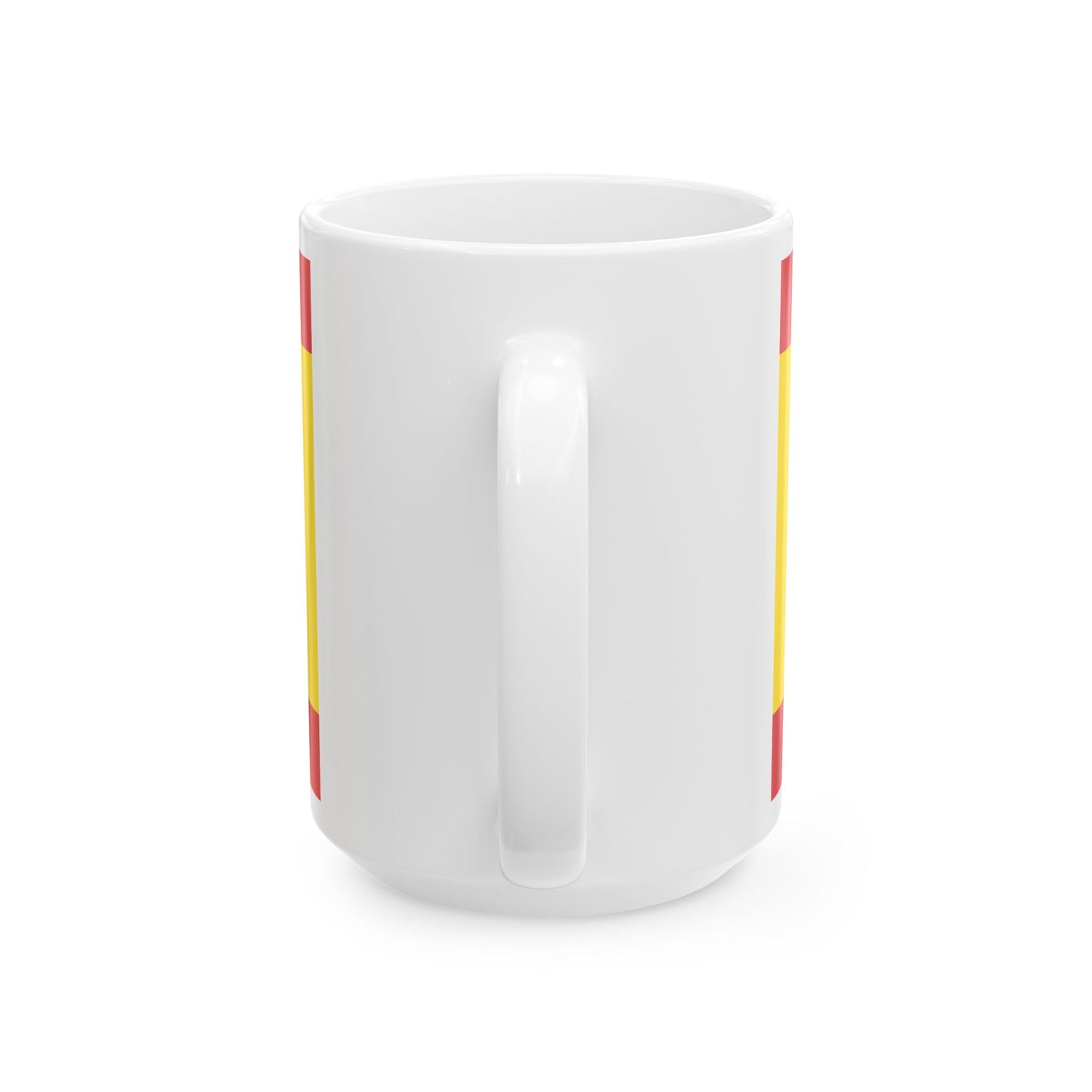 Hissflagge der Stadt Forst Lausitz (Germany) White Coffee Mug-Go Mug Yourself