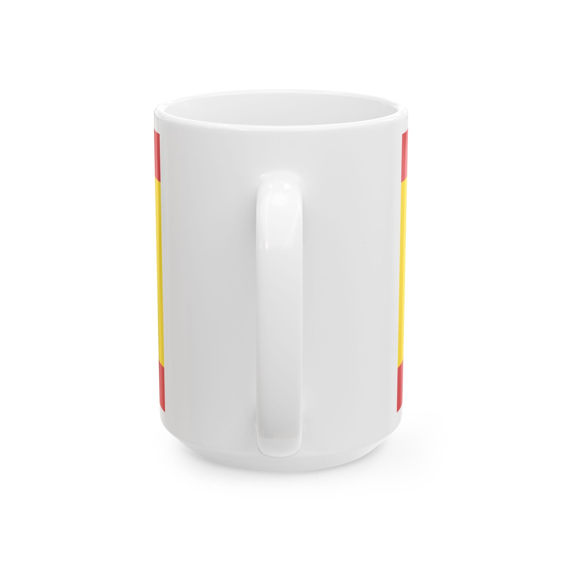 Hissflagge der Stadt Forst Lausitz (Germany) White Coffee Mug-Go Mug Yourself