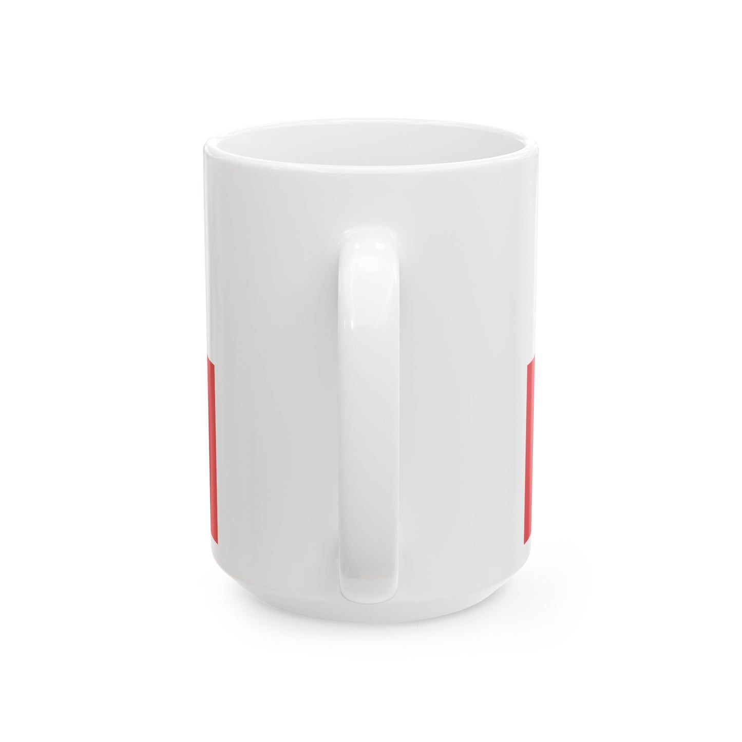 Hissflagge der Stadt Frankfurt am Main (Germany) White Coffee Mug-Go Mug Yourself