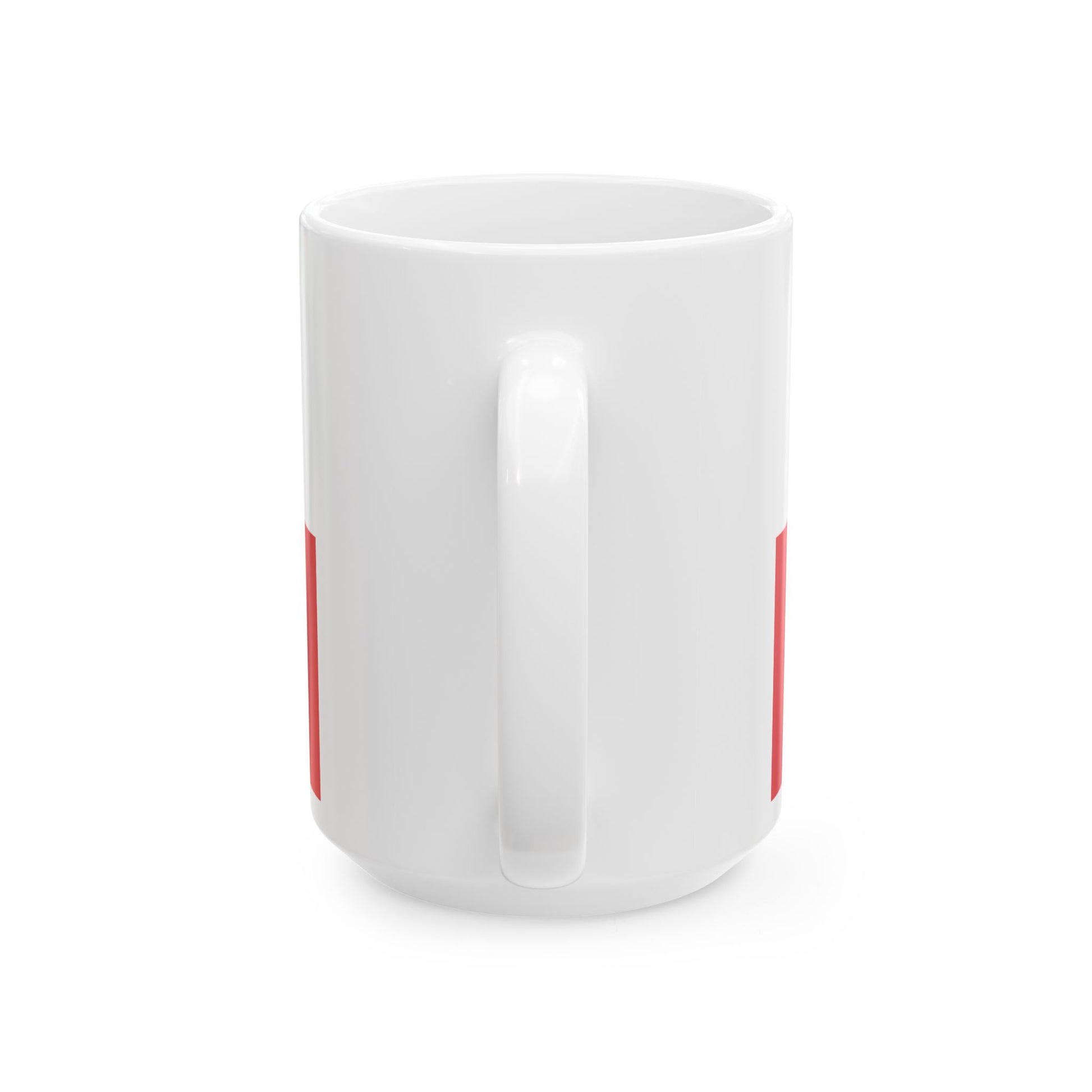 Hissflagge der Stadt Frankfurt am Main (Germany) White Coffee Mug-Go Mug Yourself