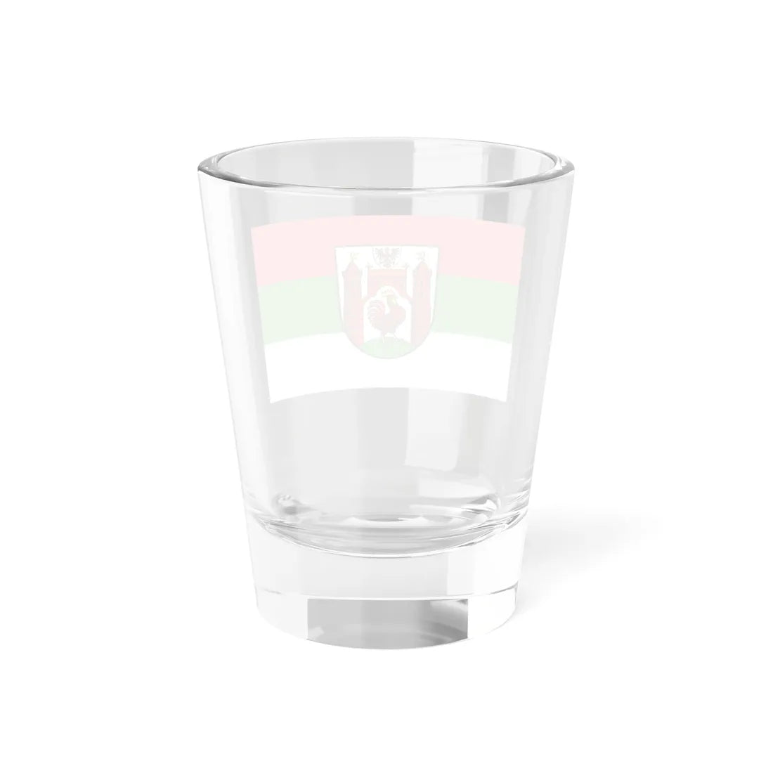 Hissflagge der Stadt Frankfurt an der Oder (Germany) Shot Glass 1.5oz - Go Mug Yourself