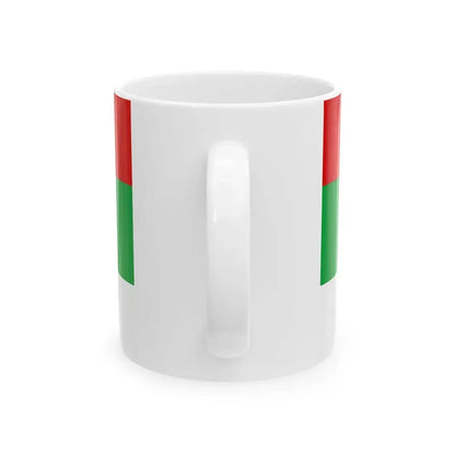 Hissflagge der Stadt Frankfurt an der Oder (Germany) White Coffee Mug - Go Mug Yourself