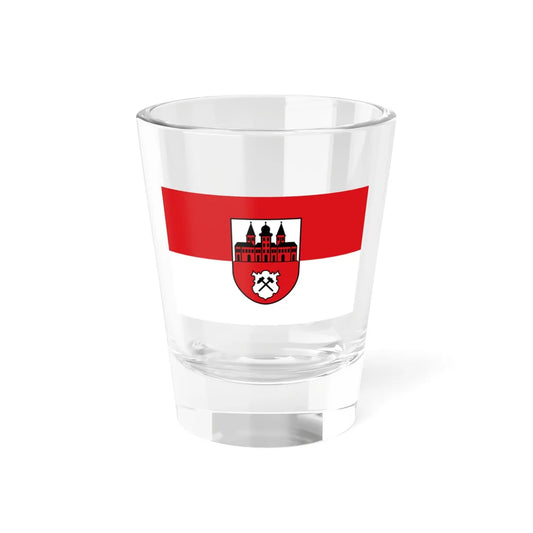 Hissflagge der Stadt Johanngeorgenstadt (Germany) Shot Glass 1.5oz 1.5oz - Go Mug Yourself