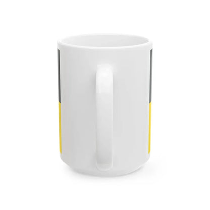 Hissflagge der Stadt Nordhausen (Germany) White Coffee Mug - Go Mug Yourself