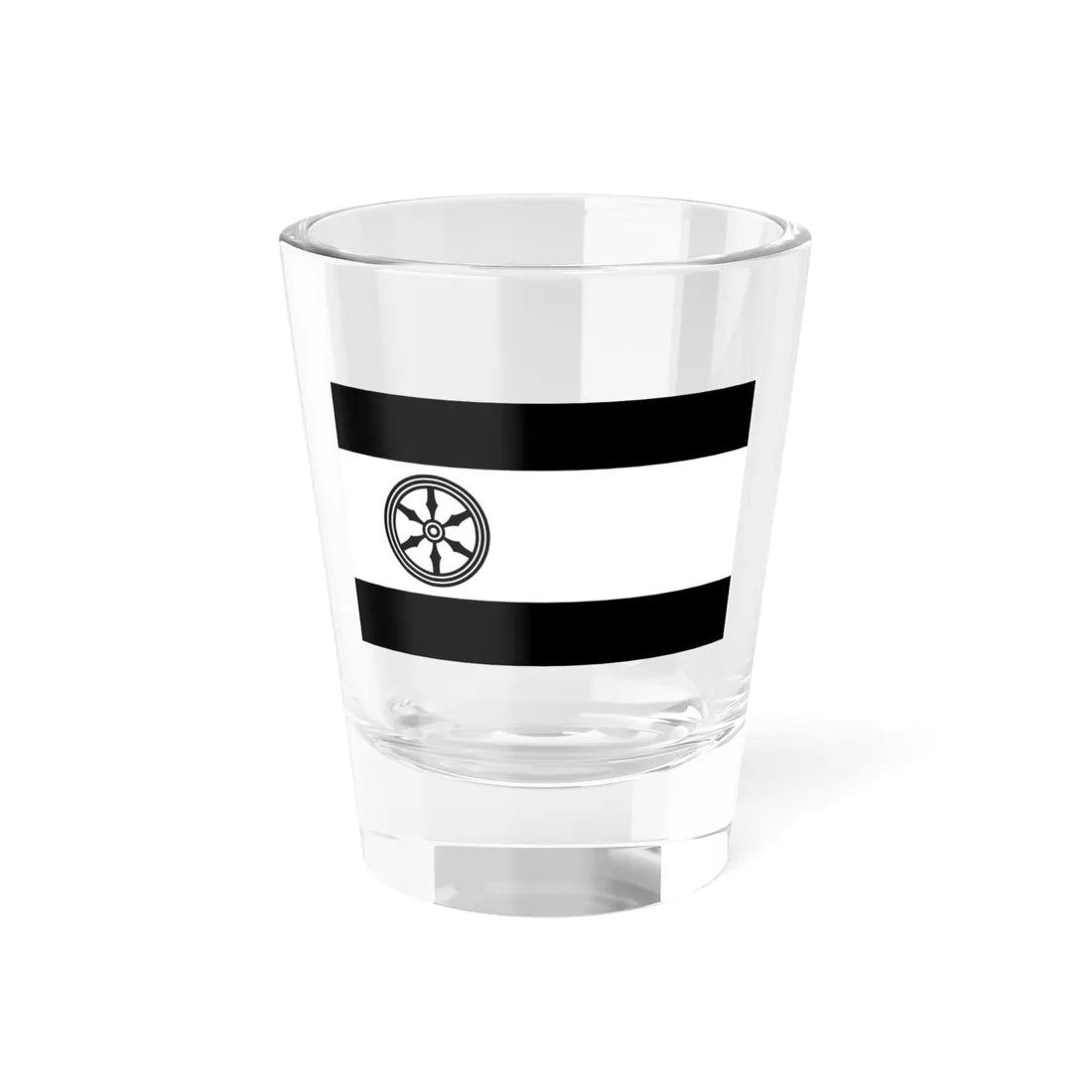 Hissflagge der Stadt Osnabrück (Germany) Shot Glass 1.5oz 1.5oz - Go Mug Yourself