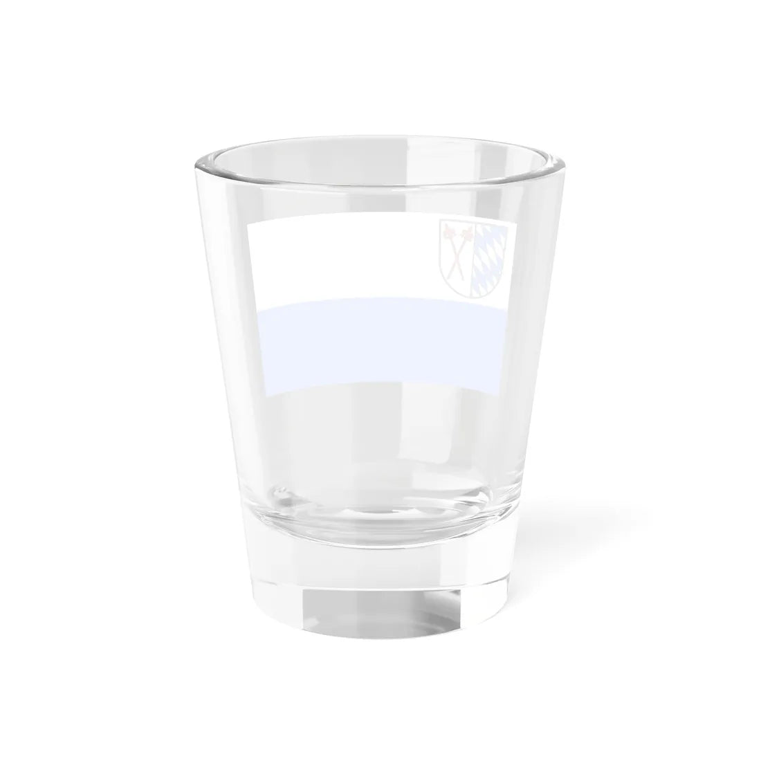 Hissflagge Eschelbronn (Germany) Shot Glass 1.5oz - Go Mug Yourself