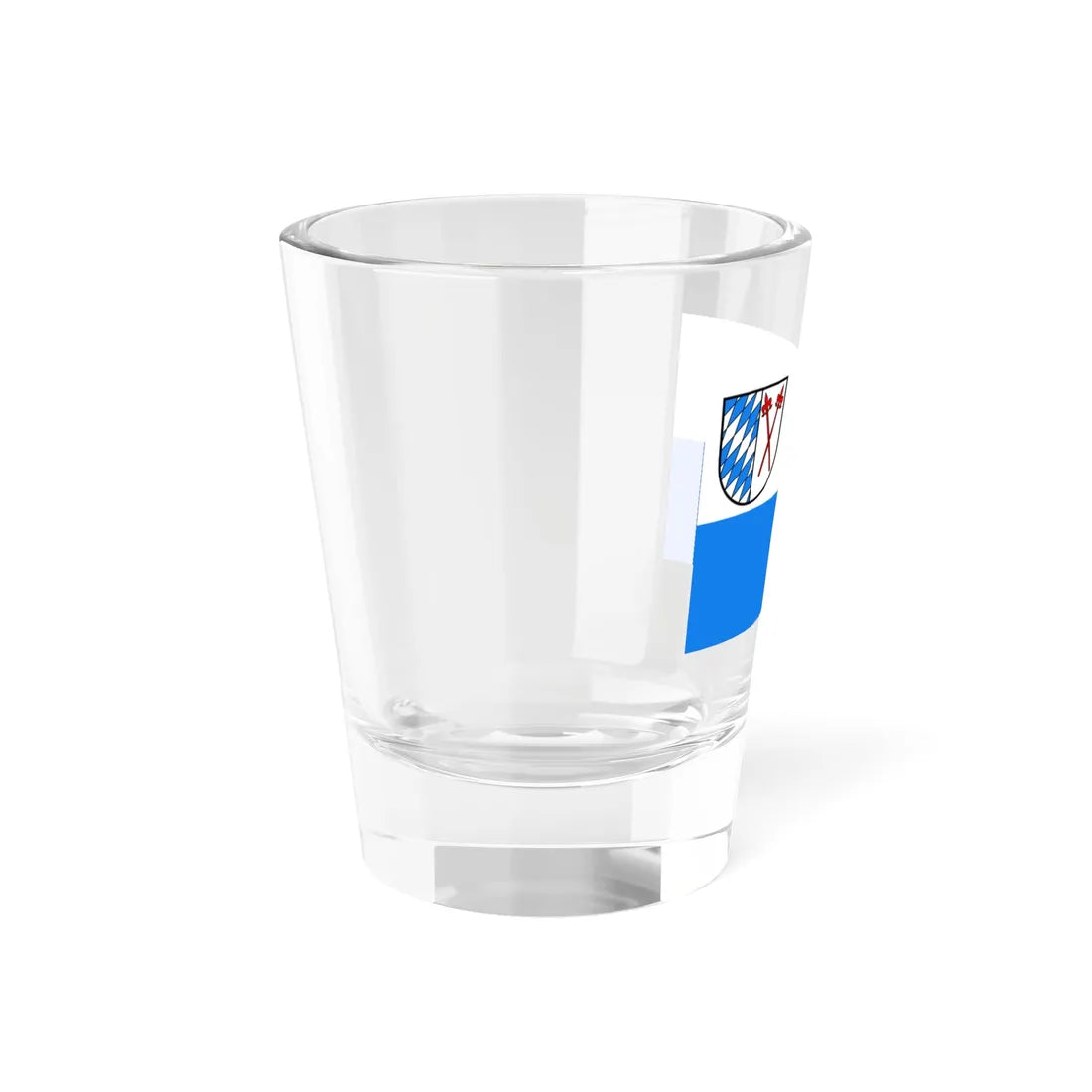 Hissflagge Eschelbronn (Germany) Shot Glass 1.5oz - Go Mug Yourself