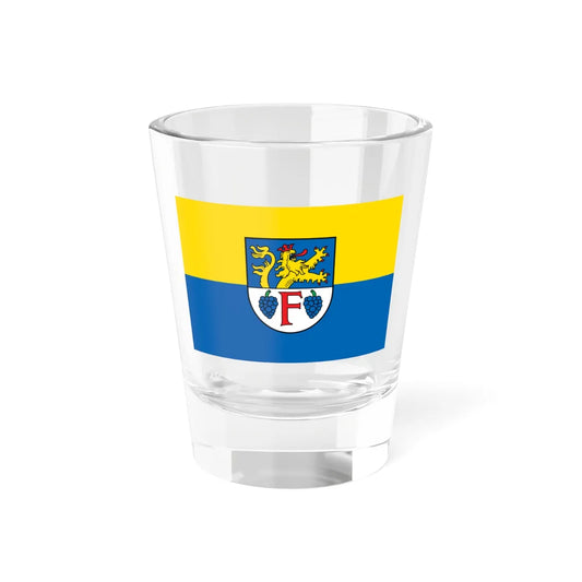 Hissflagge Freinsheim (Germany) Shot Glass 1.5oz 1.5oz - Go Mug Yourself