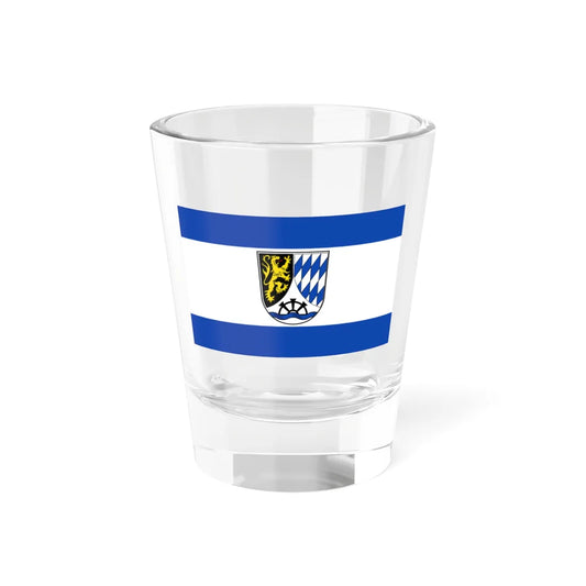 Hissflagge Meckesheim (Germany) Shot Glass 1.5oz 1.5oz - Go Mug Yourself