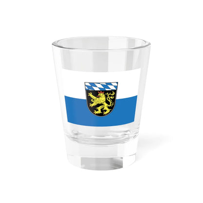 Hissflagge Oberbayern (Germany) Shot Glass 1.5oz 1.5oz - Go Mug Yourself
