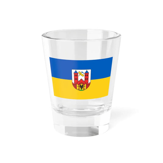 Hissflagge Suhl (Germany) Shot Glass 1.5oz 1.5oz - Go Mug Yourself