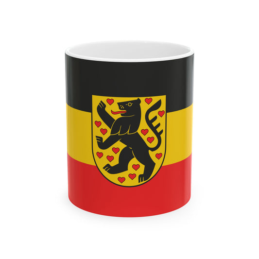Hissflagge Weimar (Germany) White Coffee Mug-11oz-Go Mug Yourself