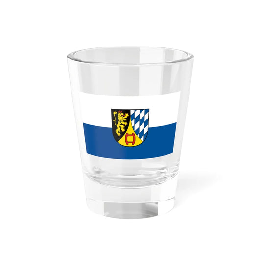 Hissflagge Weinheim (Germany) Shot Glass 1.5oz 1.5oz - Go Mug Yourself