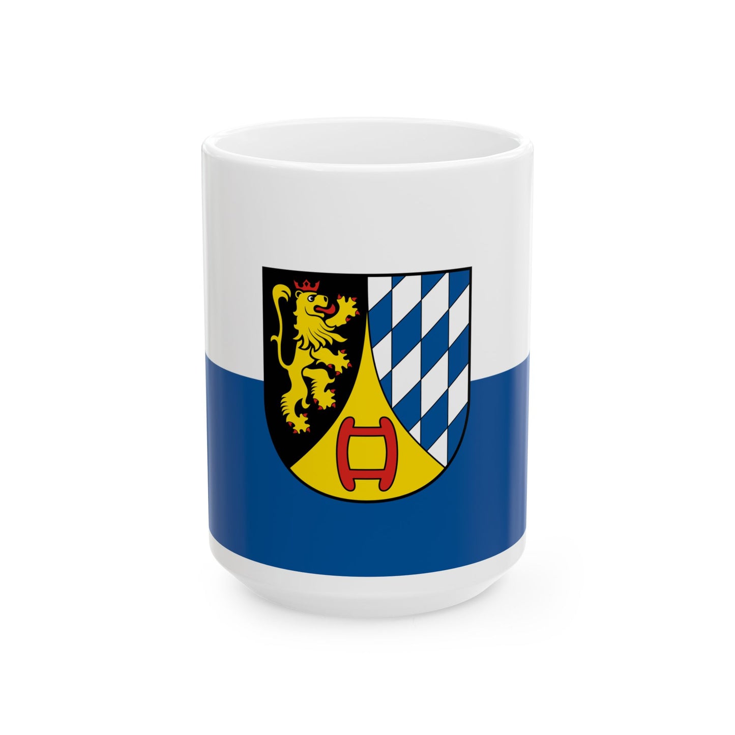 Hissflagge Weinheim (Germany) White Coffee Mug-15oz-Go Mug Yourself