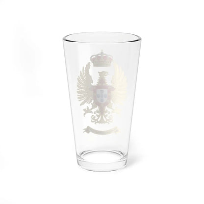 Historic Coat of Arms of Ceuta General Command Until 1984 (Spain) (Coat of Arms) Pint Glass 16oz - Go Mug Yourself