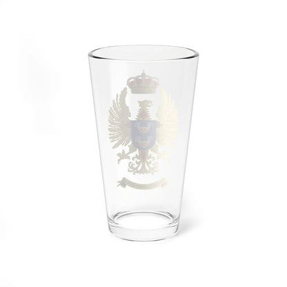 Historic Coat of Arms of Melilla General Command Until 1984 (Spain) (Coat of Arms) Pint Glass 16oz - Go Mug Yourself