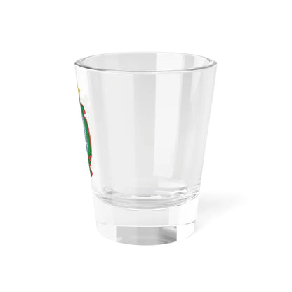 Historic Coat of Arms of San Juan Puerto Rico-Spanish Rule (Puerto Rico) (Coat of Arms) Shot Glass 1.5oz - Go Mug Yourself