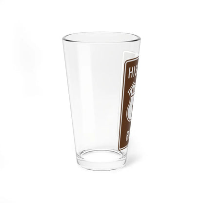Historic US 10 Washington (Washington) (Road Sign) Pint Glass 16oz - Go Mug Yourself