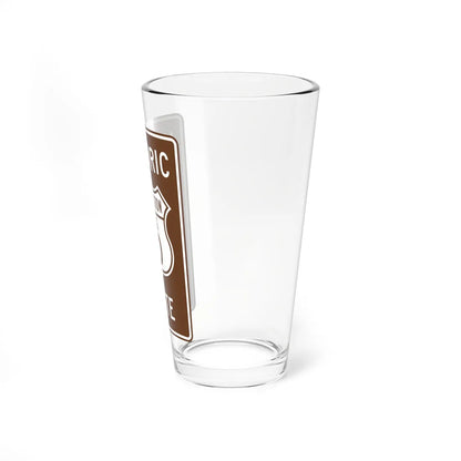 Historic US 10 Washington (Washington) (Road Sign) Pint Glass 16oz - Go Mug Yourself