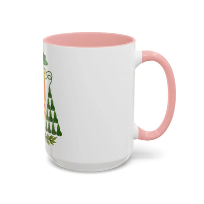 Historical Coat of Arms of Ecclesiastic Co-Prince of Andorra - Accent Coffee Mug - Go Mug Yourself