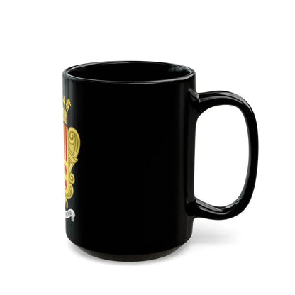 Historical Coat of Arms of French Prince of Andorra - Black Coffee Mug - Go Mug Yourself