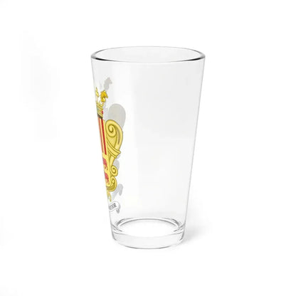 Historical Coat of Arms of French Prince of Andorra - Pint Glass 16oz - Go Mug Yourself