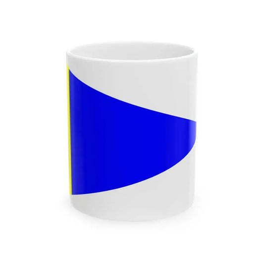Historical Flag of Novgorod (Russia) White Coffee Mug 11oz - Go Mug Yourself