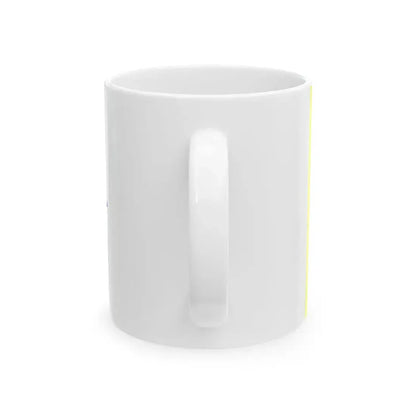 Historical Flag of Novgorod (Russia) White Coffee Mug - Go Mug Yourself