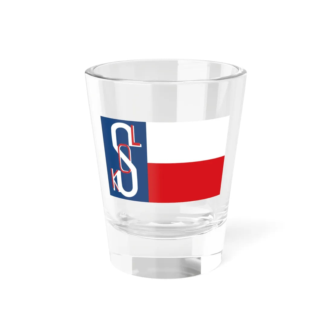 Historical flag of Sokol 1938 (Czech Republic) Shot Glass 1.5oz 1.5oz - Go Mug Yourself
