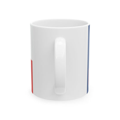 Historical flag of Sokol 1938 (Czech Republic) White Coffee Mug-Go Mug Yourself