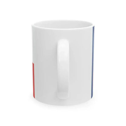Historical flag of Sokol 1938 (Czech Republic) White Coffee Mug - Go Mug Yourself