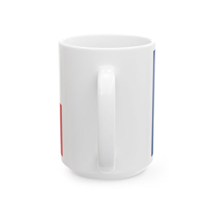Historical flag of Sokol 1938 (Czech Republic) White Coffee Mug-Go Mug Yourself
