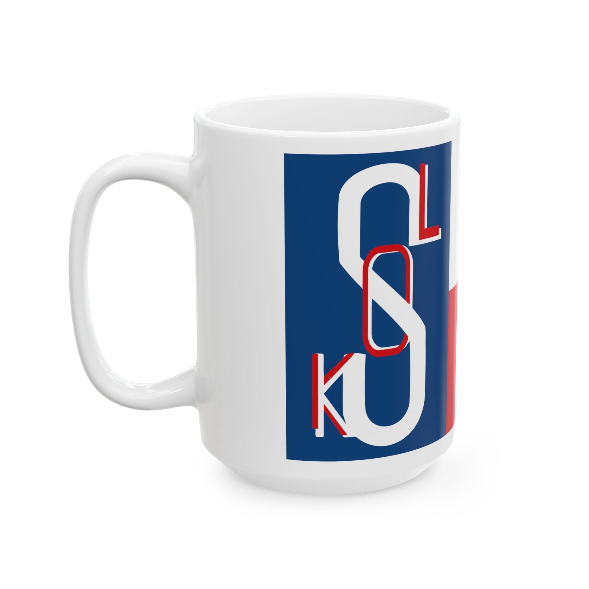 Historical flag of Sokol 1938 (Czech Republic) White Coffee Mug-Go Mug Yourself
