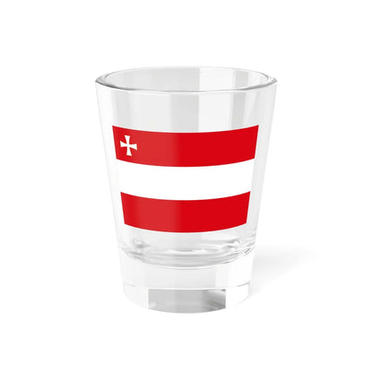 Historical merchant fleet flag of MontenegroV2 (Montenegro) Shot Glass 1.5oz 1.5oz - Go Mug Yourself