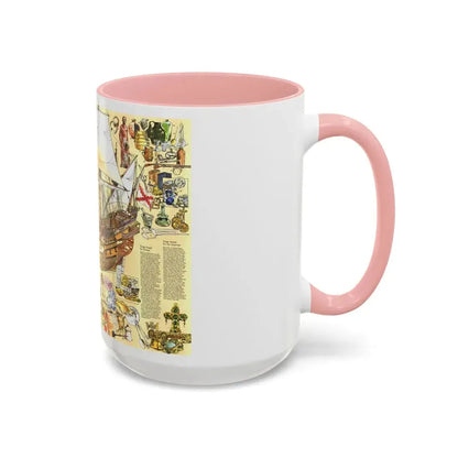 History Salvaged from the Sea (1977) (Map) Accent Coffee Mug - Go Mug Yourself