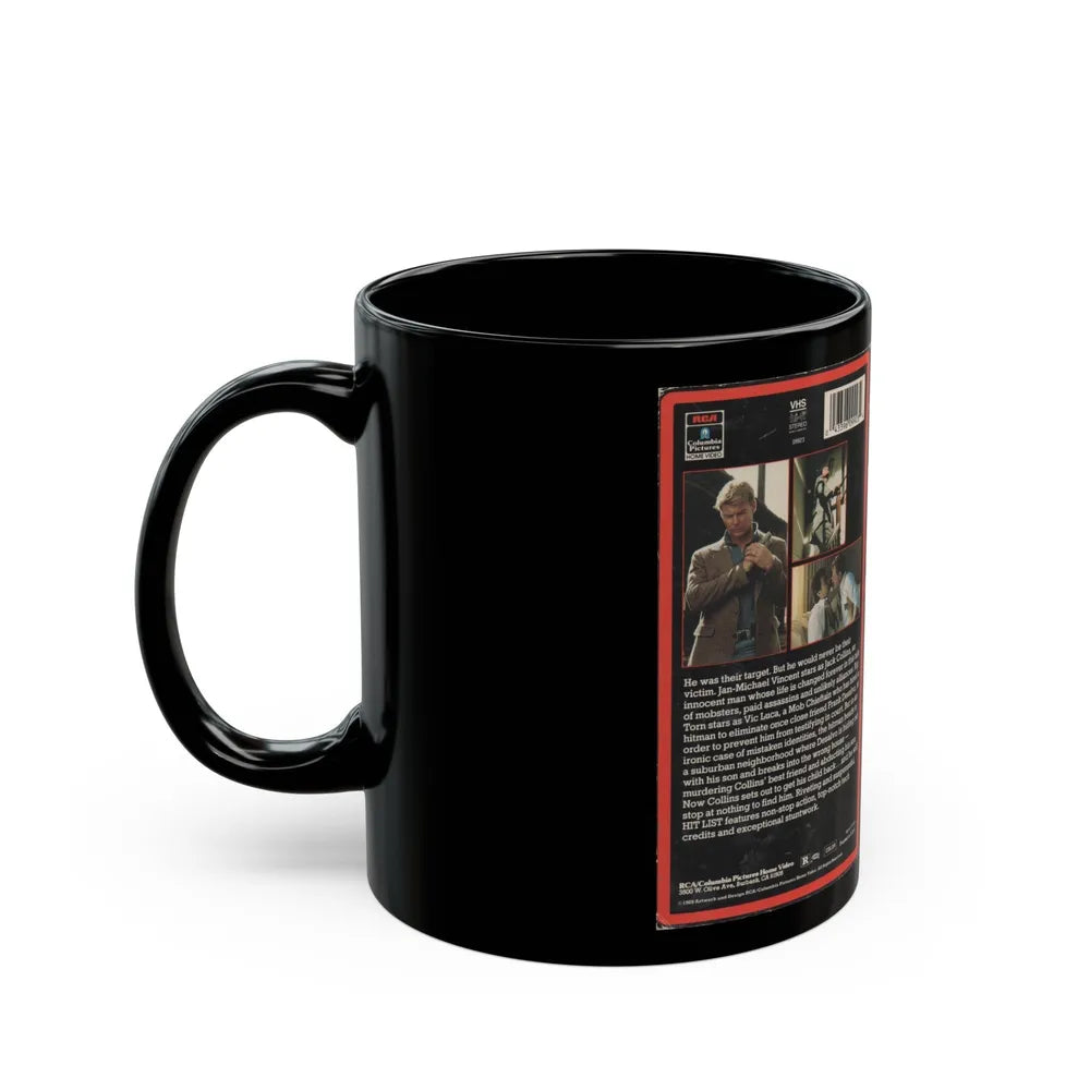 HIT LIST (VHS COVER) - Black Coffee Mug-Go Mug Yourself