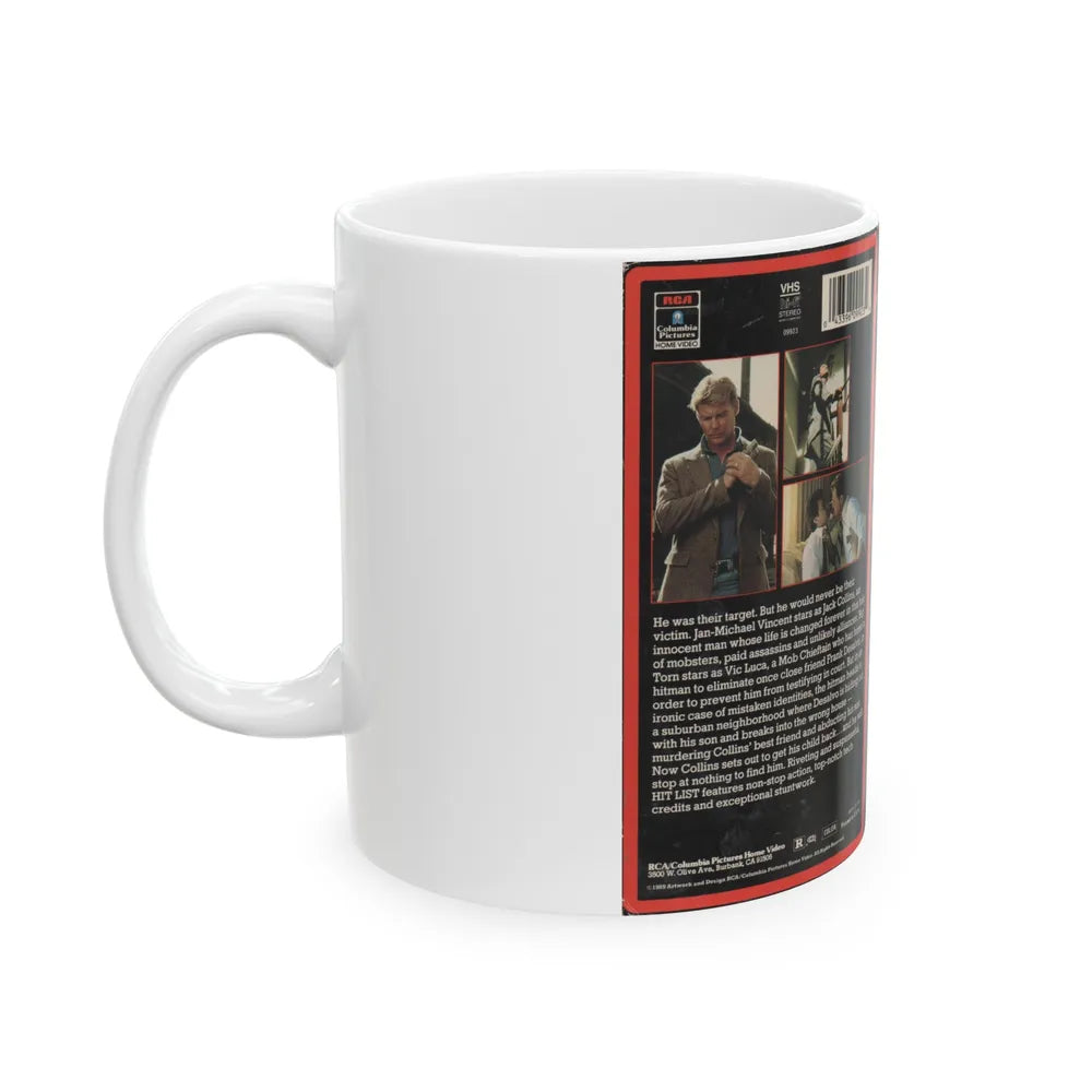 HIT LIST (VHS COVER) - White Coffee Mug-Go Mug Yourself