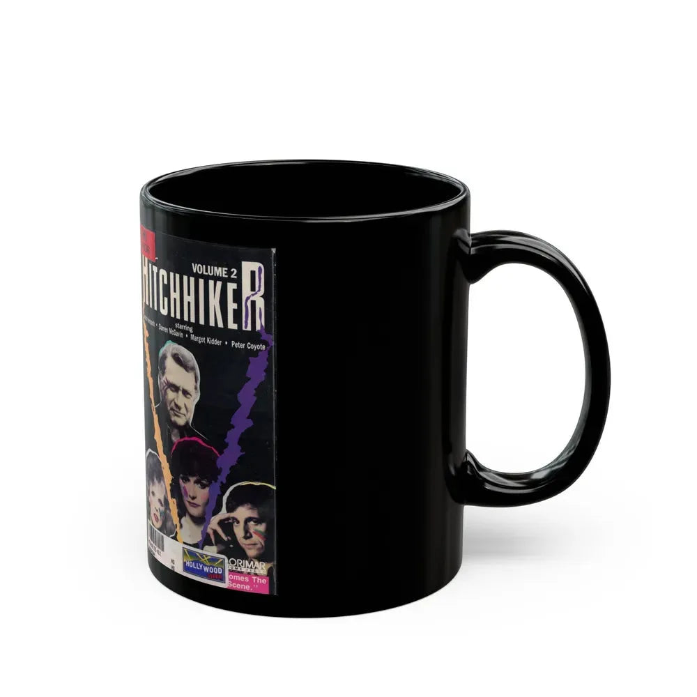 HITCHHIKER TV SERIES VOLUME 2 (VHS COVER) - Black Coffee Mug - Go Mug Yourself