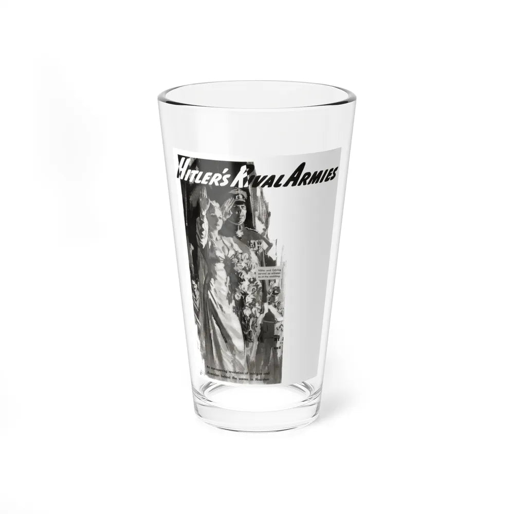 Hitler's Rival Armies, Liberty magazine, November 30, 1940 - Pint Glass 16oz-16oz-Go Mug Yourself