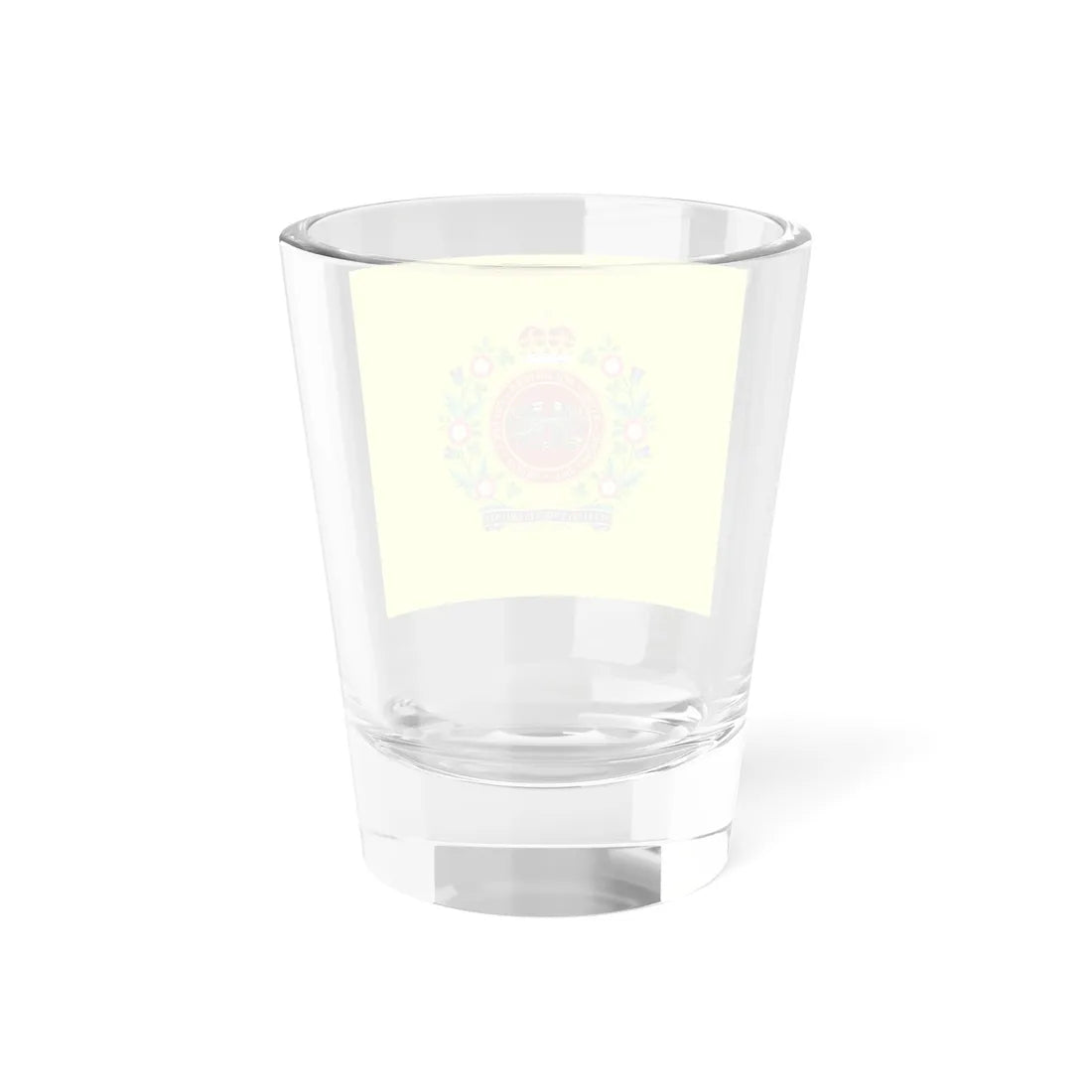 HKVDC Regimental Colour (China) Shot Glass 1.5oz - Go Mug Yourself