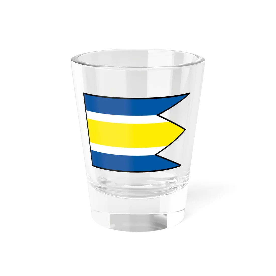 Hladovka Tvrdosin Flag (Slovakia) Shot Glass 1.5oz 1.5oz - Go Mug Yourself