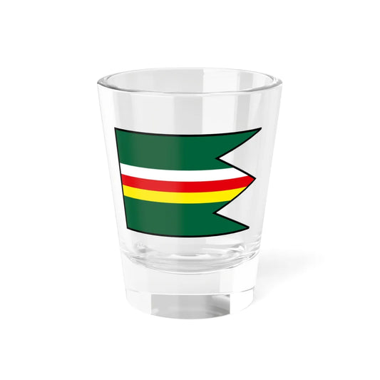 Hlboke Nad Vahom Bytca Flag (Slovakia) Shot Glass 1.5oz 1.5oz - Go Mug Yourself