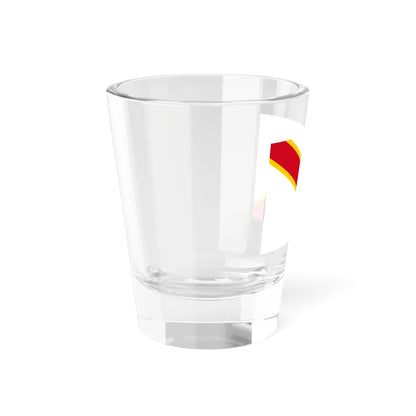 Hélécine vlag (Belgium) Shot Glass 1.5oz - Go Mug Yourself