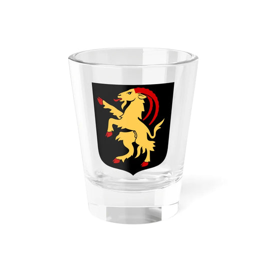 Hälsinglands vapen (Sweden) (Coat of Arms) Shot Glass 1.5oz 1.5oz - Go Mug Yourself